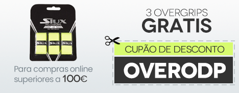 Pack de 5 Overgrips por compras superiores a 100€